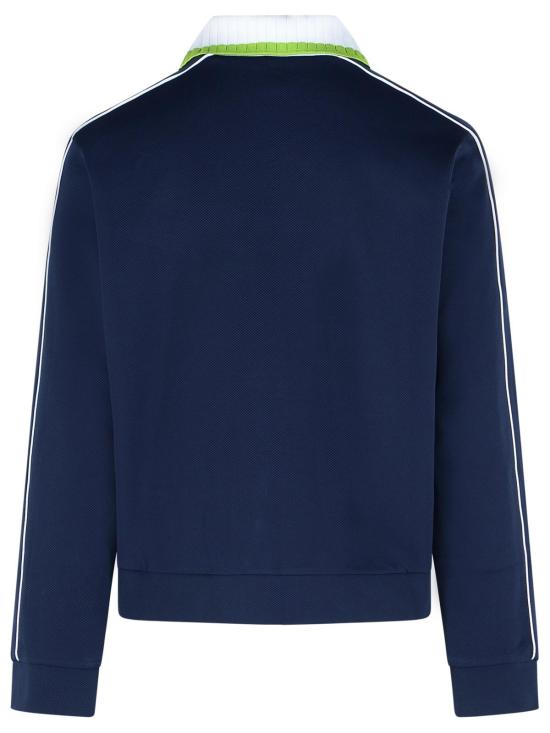 26SS 카사블랑카 긴팔 티셔츠 M SP26 JTP 391 01NAVY Navy - CASABLANCA