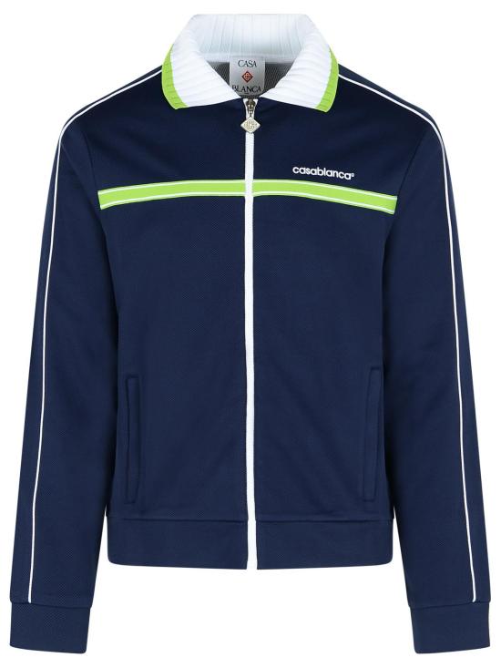 26SS 카사블랑카 긴팔 티셔츠 M SP26 JTP 391 01NAVY Navy