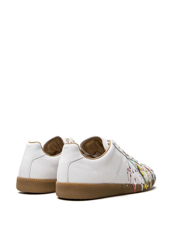 26SS 마르지엘라 페인트 드롭 레플리카 독일군 S57WS0240 P1892961 Bianco - MAISON MARGIELA