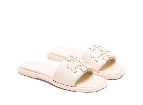 26SS 토리버치 샌들 79985 100 White - TORY BURCH