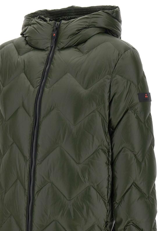 25FW 페트레이 호노바 LKS 04 쉐브론 퀼팅 다운 재킷 PEU5581 01181950669 Green - PEUTEREY