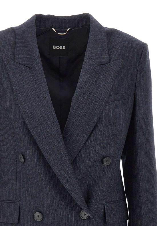 25FW 보스 수트 자켓 50548734 992 Blue - BOSS