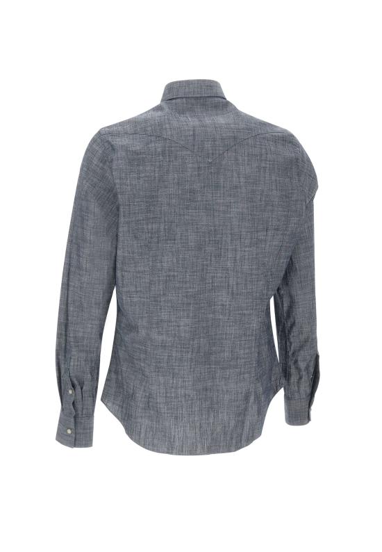 25FW 일레븐티 긴팔 셔츠 X75CAMA09 TES0I18519N Blue - ELEVENTY