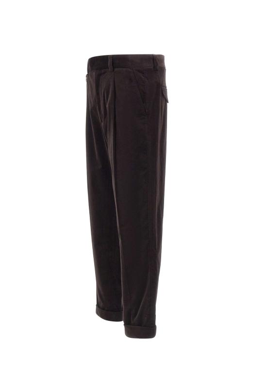 25FW 파올로페코라 스트레이트 팬츠 B1290226 2358 Brown - PAOLO PECORA