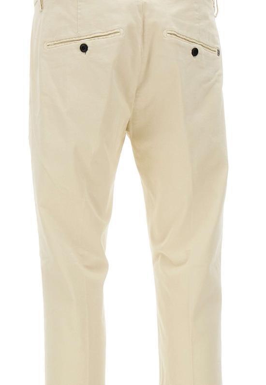 25FW 돈답 스트레이트 팬츠 UP235GSE043 PTD005 White - DONDUP