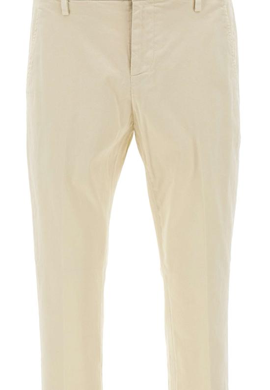 25FW 돈답 스트레이트 팬츠 UP235GSE043 PTD005 White - DONDUP