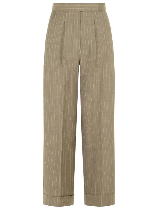 26SS 막스마라 스트레이트 팬츠 2611131151001 Beige