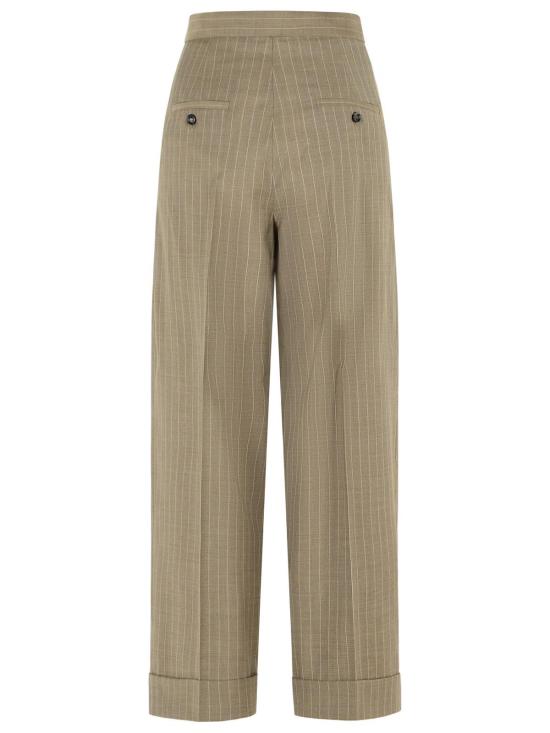 26SS 막스마라 스트레이트 팬츠 2611131151001 Beige - MAX MARA