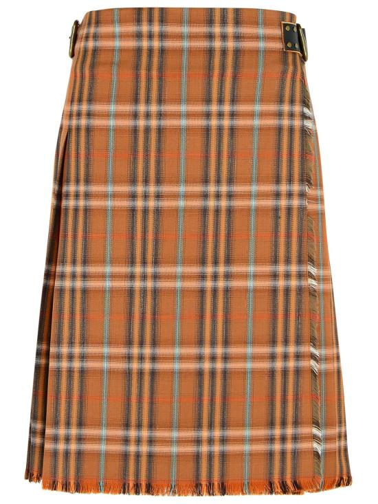 26SS 버버리 미디 스커트 8113987C4032 Brown