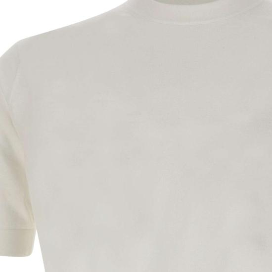 26SS 필리포 드 로렌티스 반팔 티셔츠 TS0MC CR18R001 White - FILIPPO DE LAURENTIIS