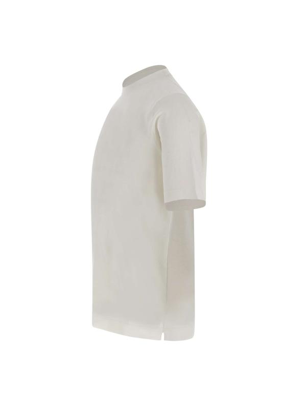 26SS 필리포 드 로렌티스 반팔 티셔츠 TS0MC CR18R001 White - FILIPPO DE LAURENTIIS