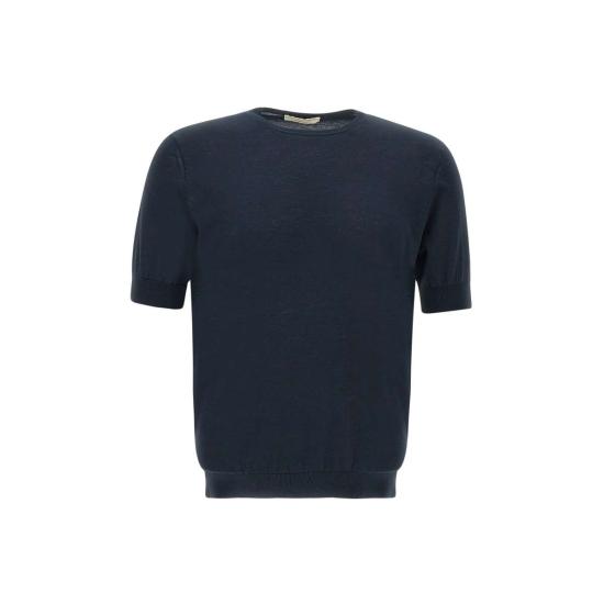 26SS 필리포 드 로렌티스 스웨터 GC1MC CR14R890 Blue - FILIPPO DE LAURENTIIS