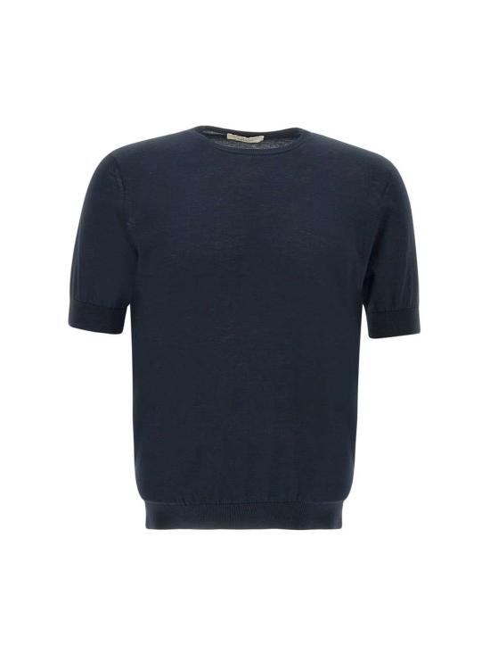 26SS 필리포 드 로렌티스 스웨터 GC1MC CR14R890 Blue - FILIPPO DE LAURENTIIS