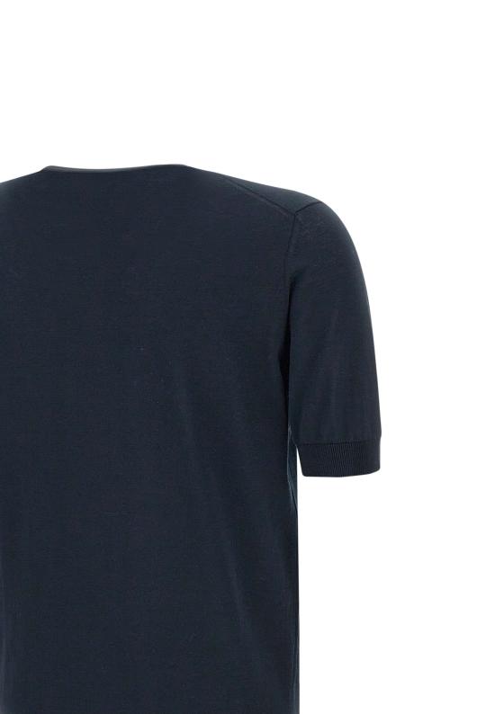 26SS 필리포 드 로렌티스 스웨터 GC1MC CR14R890 Blue - FILIPPO DE LAURENTIIS