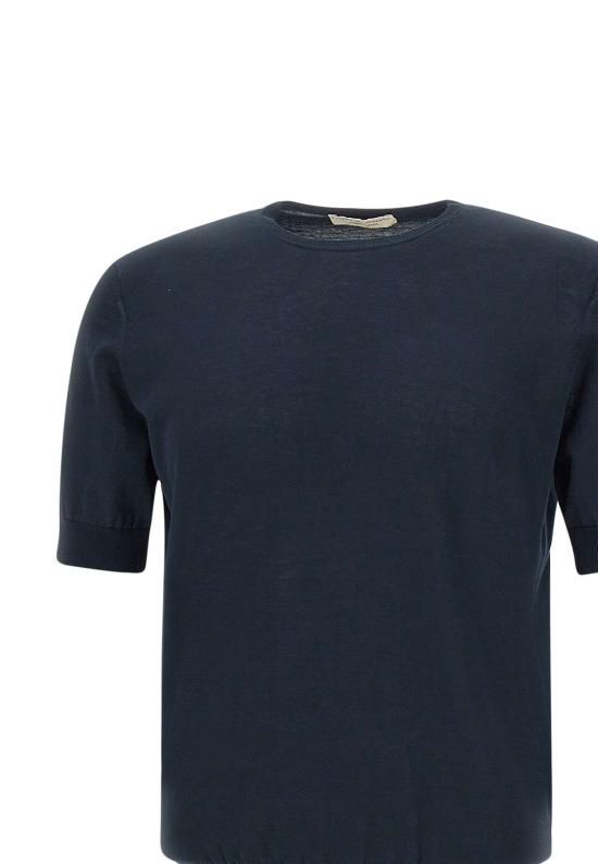 26SS 필리포 드 로렌티스 스웨터 GC1MC CR14R890 Blue - FILIPPO DE LAURENTIIS