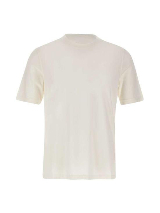 26SS 필리포 드 로렌티스 반팔 티셔츠 TSMC JERVINU020 White - FILIPPO DE LAURENTIIS