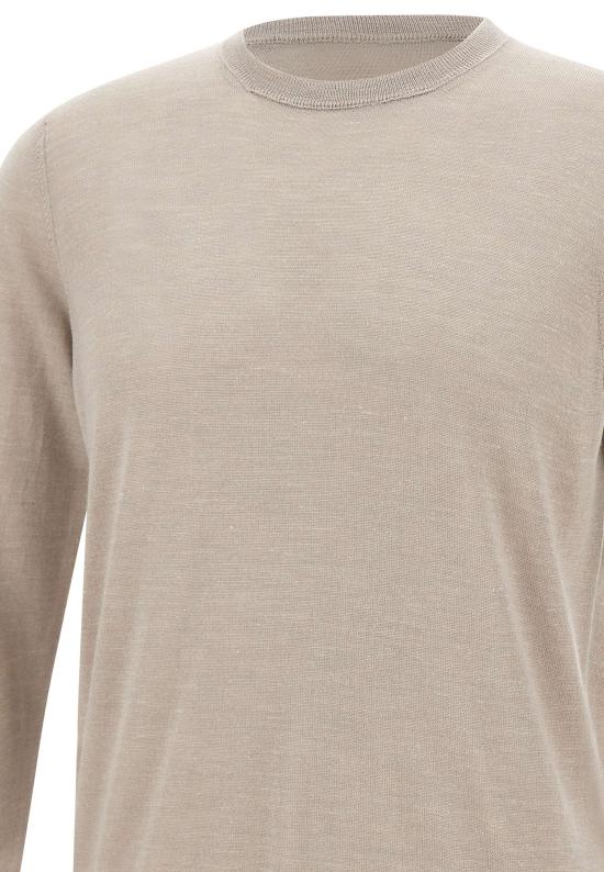 26SS 필리포 드 로렌티스 스웨터 GC1ML WSL16R920 Beige - FILIPPO DE LAURENTIIS