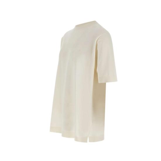 26SS 필리포 드 로렌티스 반팔 티셔츠 TS0MC CR14R020 White - FILIPPO DE LAURENTIIS