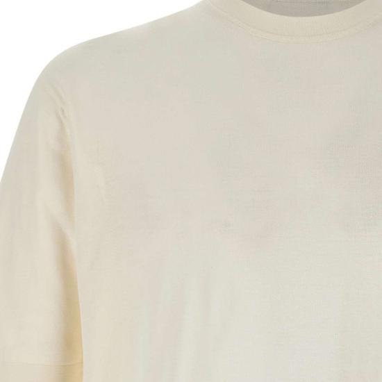 26SS 필리포 드 로렌티스 반팔 티셔츠 TS0MC CR14R020 White - FILIPPO DE LAURENTIIS