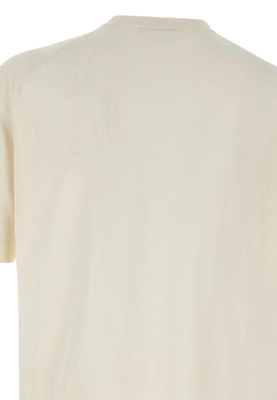 26SS 필리포 드 로렌티스 반팔 티셔츠 TS0MC CR14R020 White - FILIPPO DE LAURENTIIS