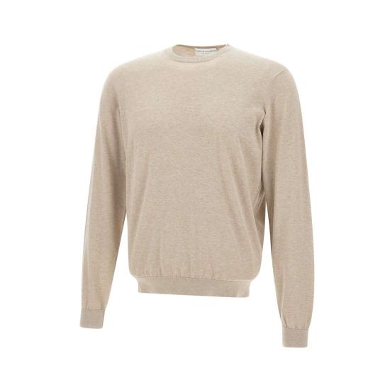 26SS 필리포 드 로렌티스 스웨터 GC1ML SI18R060 Beige - FILIPPO DE LAURENTIIS