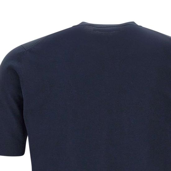 26SS 필리포 드 로렌티스 반팔 티셔츠 TS0MC CR14R890 Blue - FILIPPO DE LAURENTIIS