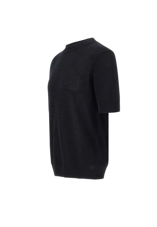 26SS 필리포 드 로렌티스 스웨터 GC3MC CM7B990 Black - FILIPPO DE LAURENTIIS