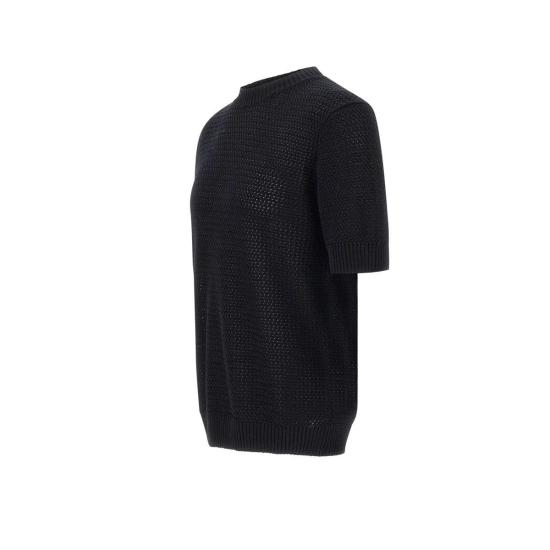 26SS 필리포 드 로렌티스 스웨터 GC3MC CM7B990 Black - FILIPPO DE LAURENTIIS