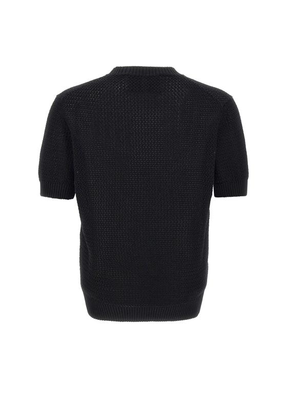 26SS 필리포 드 로렌티스 스웨터 GC3MC CM7B990 Black - FILIPPO DE LAURENTIIS