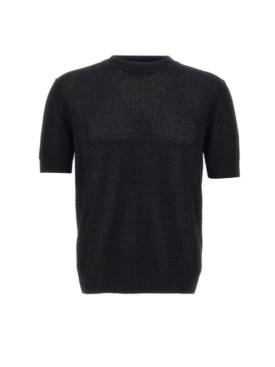 26SS 필리포 드 로렌티스 스웨터 GC3MC CM7B990 Black - FILIPPO DE LAURENTIIS