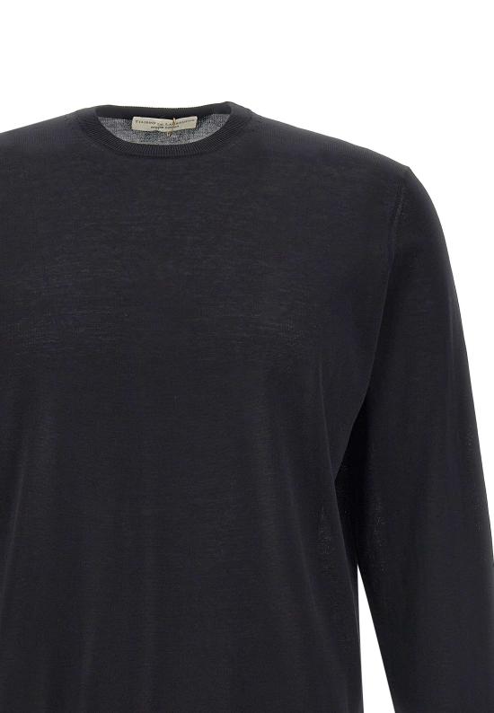 26SS 필리포 드 로렌티스 스웨터 GC1ML CR14R990 Black - FILIPPO DE LAURENTIIS