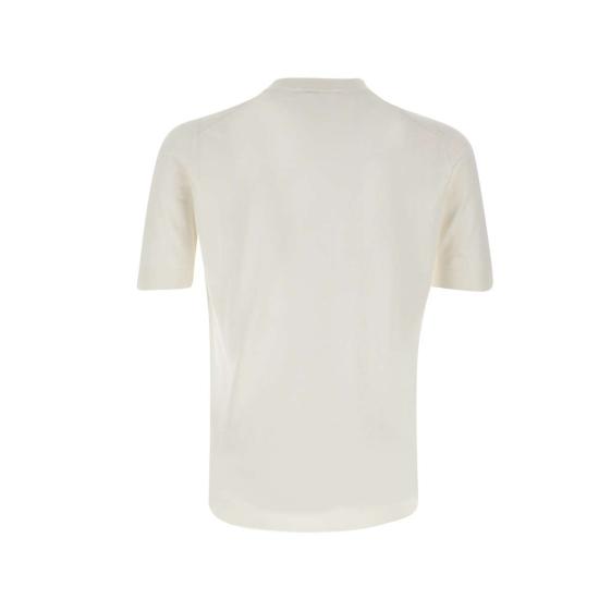 26SS 필리포 드 로렌티스 반팔 티셔츠 TS0MC CR14R001 White - FILIPPO DE LAURENTIIS