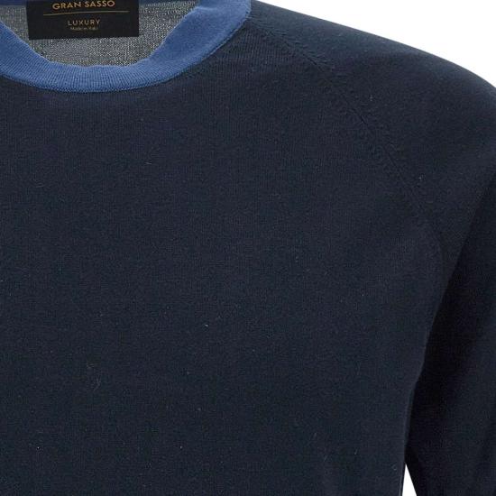 26SS 그랑싸쏘 스웨터 57181 18045598 Blue - GRAN SASSO