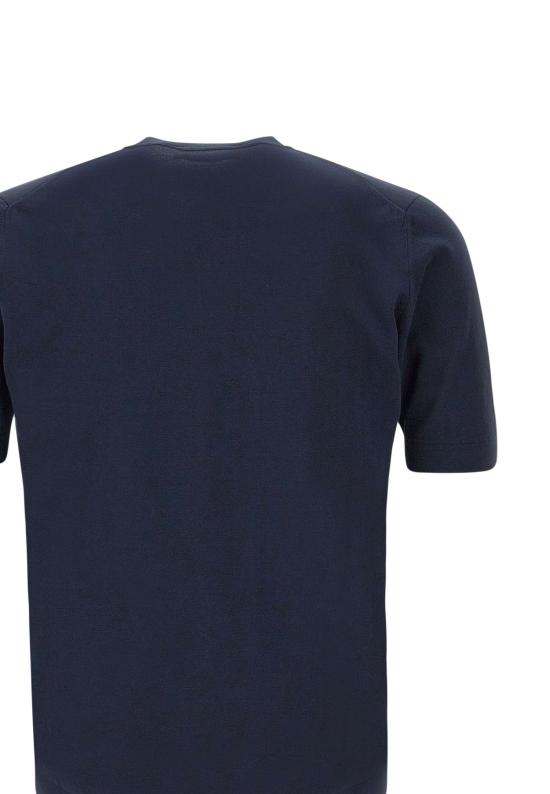 26SS 필리포 드 로렌티스 반팔 티셔츠 TS0MC CR14R890 Blue - FILIPPO DE LAURENTIIS