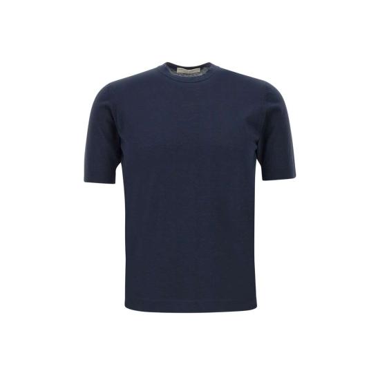 26SS 필리포 드 로렌티스 반팔 티셔츠 TS0MC CR14R890 Blue - FILIPPO DE LAURENTIIS