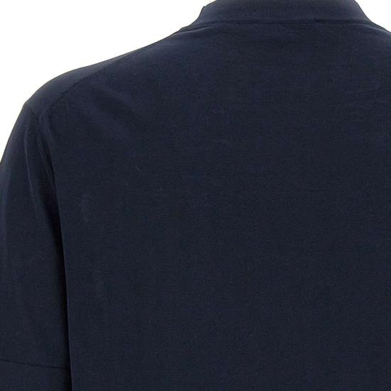 26SS 필리포 드 로렌티스 반팔 티셔츠 TS0MCOV CR14R890 Blue - FILIPPO DE LAURENTIIS