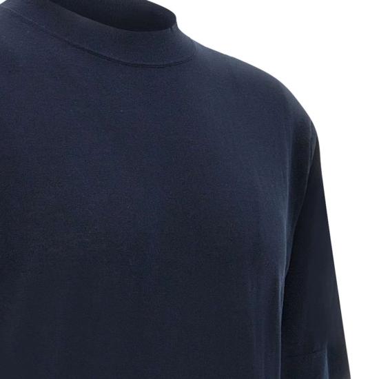 26SS 필리포 드 로렌티스 반팔 티셔츠 TS0MCOV CR14R890 Blue - FILIPPO DE LAURENTIIS