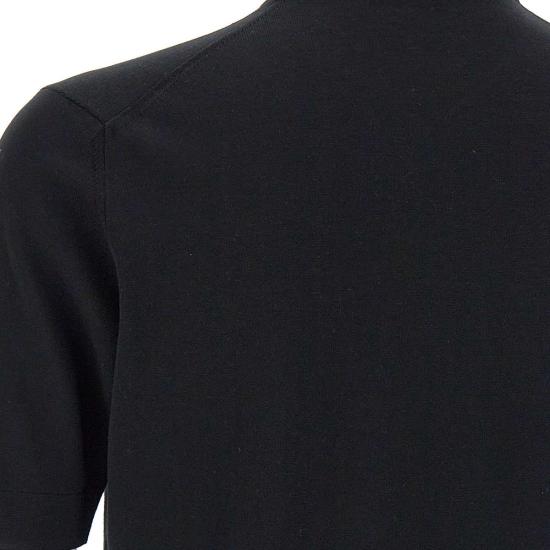 26SS 필리포 드 로렌티스 반팔 티셔츠 TS0MC CR14R990 Black - FILIPPO DE LAURENTIIS