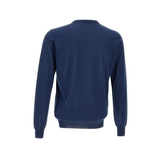 26SS 필리포 드 로렌티스 스웨터 GC1ML CS18R860 Blue - FILIPPO DE LAURENTIIS