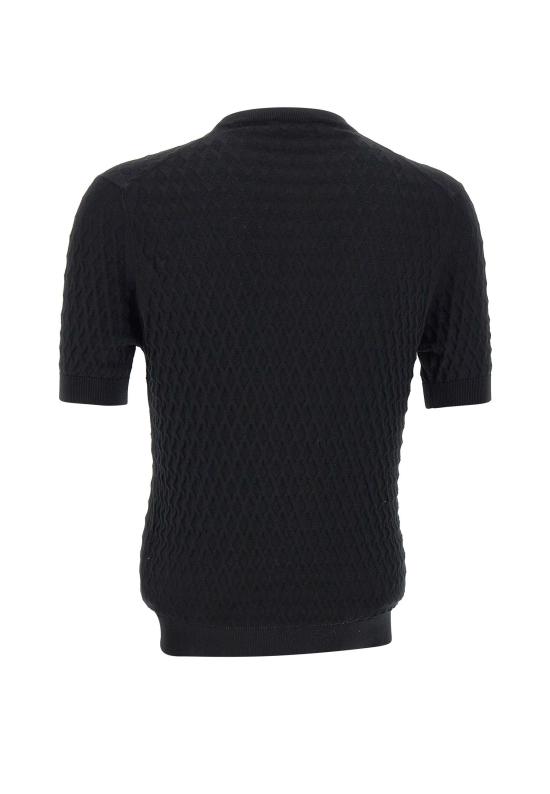 26SS 필리포 드 로렌티스 스웨터 GC1MC CR14D990 Black - FILIPPO DE LAURENTIIS