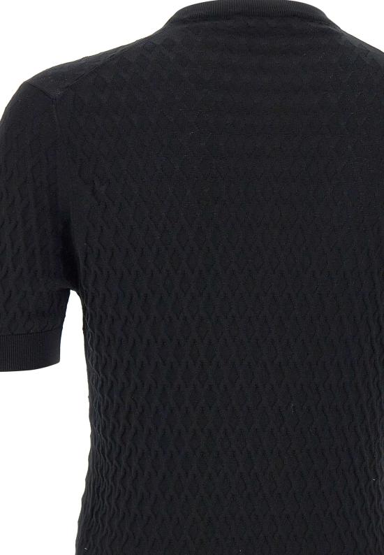 26SS 필리포 드 로렌티스 스웨터 GC1MC CR14D990 Black - FILIPPO DE LAURENTIIS