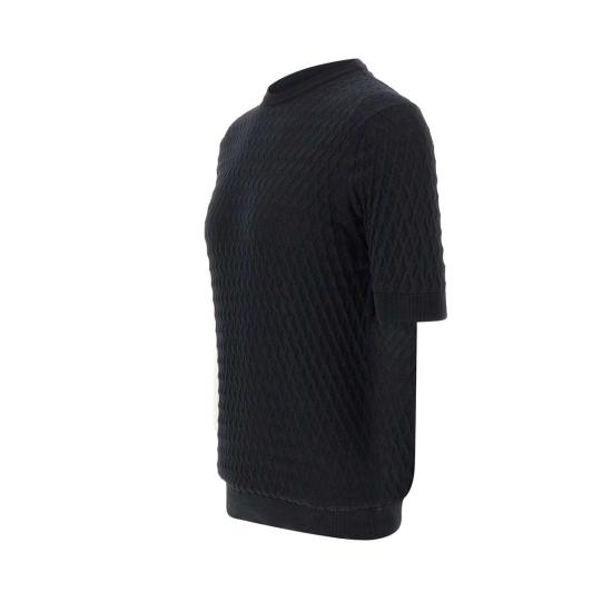 26SS 필리포 드 로렌티스 스웨터 GC1MC CR14D990 Black - FILIPPO DE LAURENTIIS