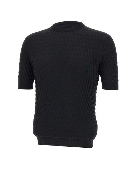 26SS 필리포 드 로렌티스 스웨터 GC1MC CR14D990 Black - FILIPPO DE LAURENTIIS