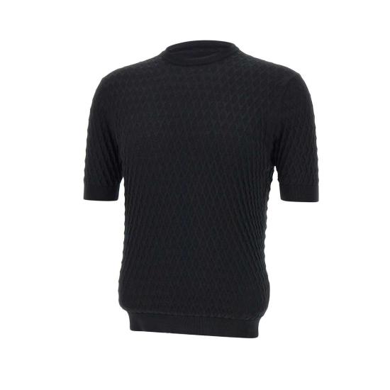 26SS 필리포 드 로렌티스 스웨터 GC1MC CR14D990 Black - FILIPPO DE LAURENTIIS