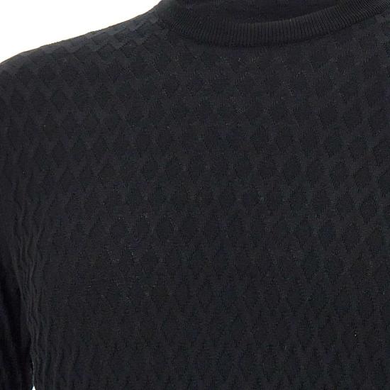 26SS 필리포 드 로렌티스 스웨터 GC1MC CR14D990 Black - FILIPPO DE LAURENTIIS