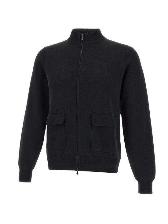 26SS 필리포 드 로렌티스 스웨터 FZ1MLT CR12M990 Black - FILIPPO DE LAURENTIIS