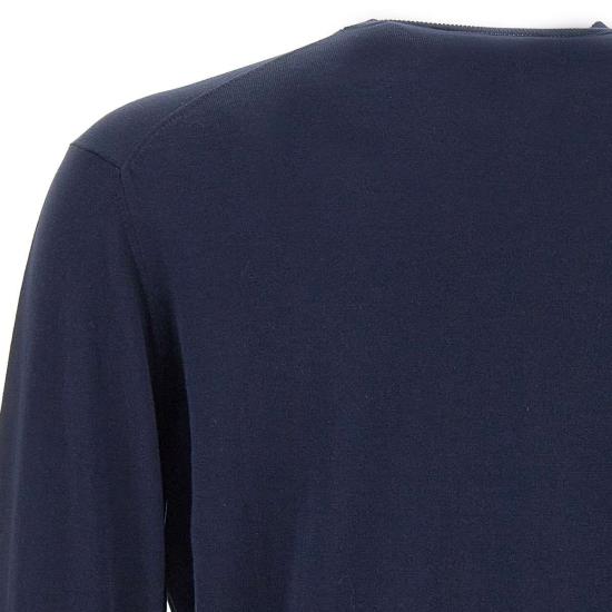26SS 필리포 드 로렌티스 스웨터 GC1ML SI18R881 BLUE - FILIPPO DE LAURENTIIS
