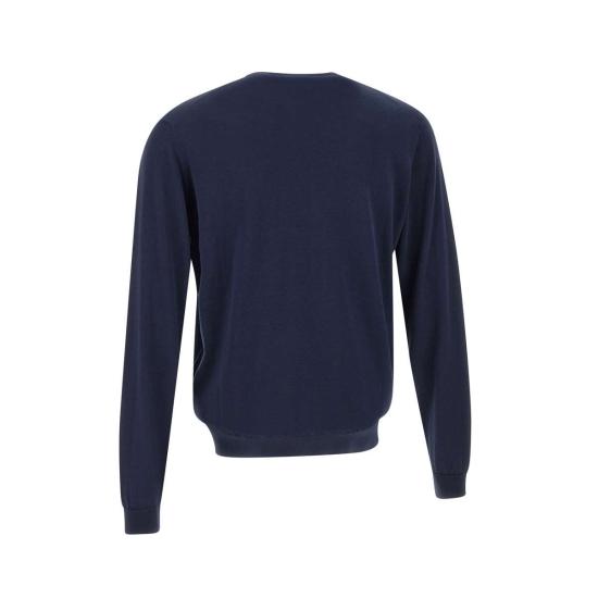 26SS 필리포 드 로렌티스 스웨터 GC1ML SI18R881 BLUE - FILIPPO DE LAURENTIIS