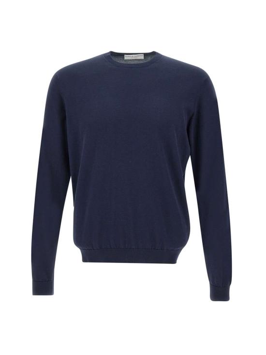 26SS 필리포 드 로렌티스 스웨터 GC1ML SI18R881 BLUE - FILIPPO DE LAURENTIIS