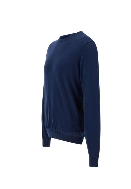 26SS 필리포 드 로렌티스 스웨터 GC1ML SI18R880 Blue - FILIPPO DE LAURENTIIS